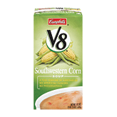 Campbell's&nbsp;V8&nbsp;southwestern corn soup Full-Size Picture
